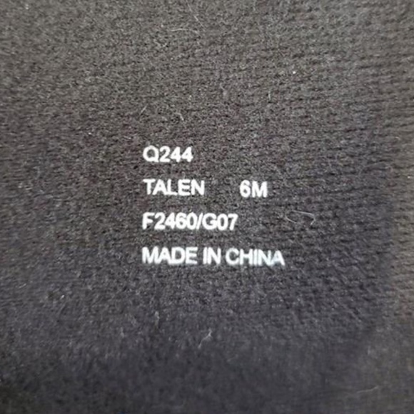 Coach Brown Talen Suede/Nylon/Rabbit Fur Winter Boots, Size 6 - Picture 11 of 13